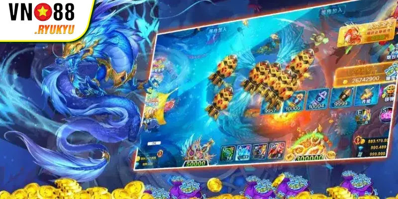 Hướng dẫn cách tham gia bắn cá Long Vương tại VN88 chi tiết